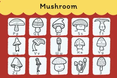 Mushroom by Natchuta — Dingbats Font — thumbnail 3
