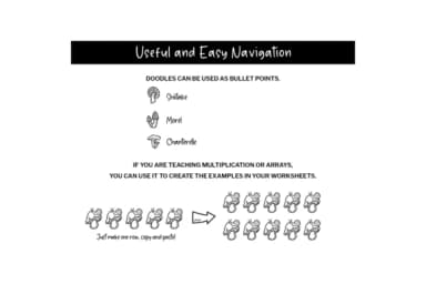 Mushroom Doodle by digitalplannerland — Dingbats Font — thumbnail 7