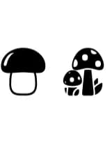 Mushroom Doodles by Mary Kay's Magic — Dingbats Font — thumbnail 5