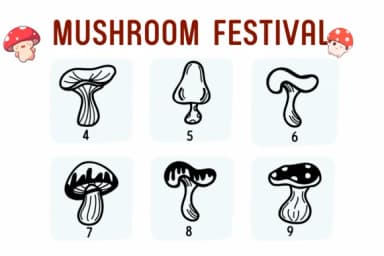 Mushroom Festival by Chada Art — Dingbats Font — thumbnail 4