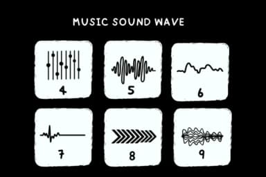 Music Sound Wave by Bee Piyanuch — Dingbats Font — thumbnail 4