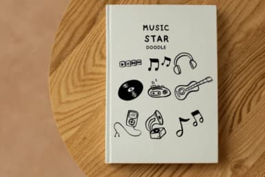 Music Star Doodle by Bee piyanuch — Dingbats Font — thumbnail 2