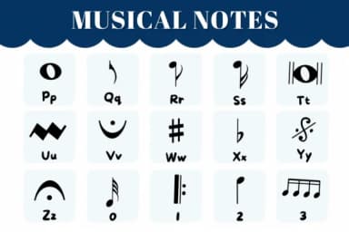 Musical Notes by Natchuta — Dingbats Font — thumbnail 2