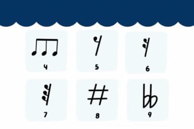 Musical Notes by Natchuta — Dingbats Font — thumbnail 4