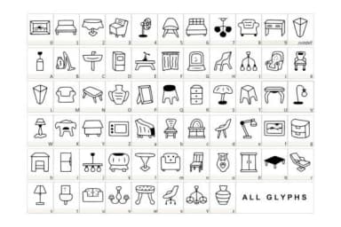 My Furniture by YandiDesigns — Dingbats Font — thumbnail 2