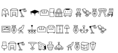 My Furniture by YandiDesigns — Dingbats Font — thumbnail 6
