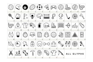 My Hobby by YandiDesigns — Dingbats Font — thumbnail 2