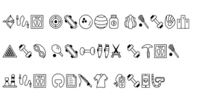 My Hobby by YandiDesigns — Dingbats Font — thumbnail 6