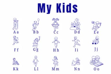 My Kids by Suphitchaya — Dingbats Font — thumbnail 2