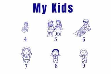 My Kids by Suphitchaya — Dingbats Font — thumbnail 4