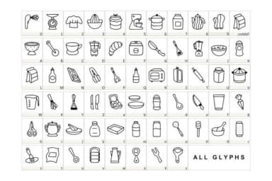 My Kitchen by YandiDesigns — Dingbats Font — thumbnail 2