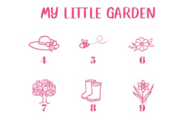 My Little Garden by CHANOK — Dingbats Font — thumbnail 4