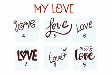 My Love by Sirinart — Dingbats Font — thumbnail 4