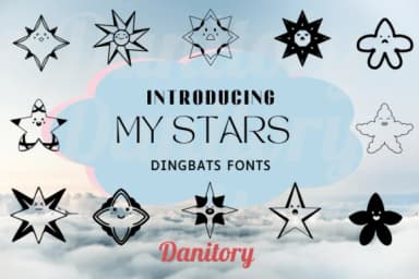 My Star by danita.kukkai — Dingbats Font — thumbnail 1