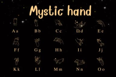 Mystic Hand by Nongyao — Dingbats Font — thumbnail 2