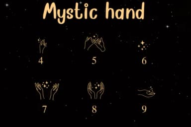 Mystic Hand by Nongyao — Dingbats Font — thumbnail 4