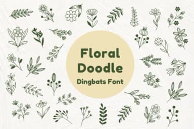 Mystic Moon Doodles by Nun Sukhwan — Dingbats Font — thumbnail 8