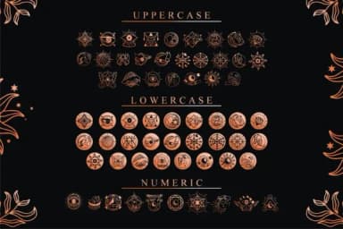 Mystiqious Dingbats by edywiyonopp — Dingbats Font — thumbnail 2