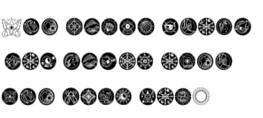 Mystiqious Dingbats by edywiyonopp — Dingbats Font — thumbnail 5