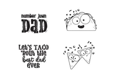 Nacho Man by Illustration Ink — Dingbats Font — thumbnail 4