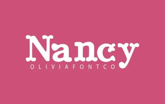Nancy by OliviaFontCo — Slab Serif Font