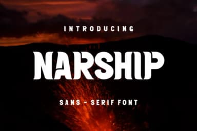 Narship by lelevien — Slab Serif Font — thumbnail 1