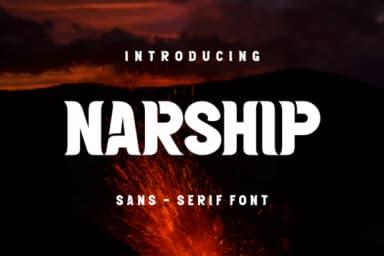 Narship by lelevien — Slab Serif Font — thumbnail 2
