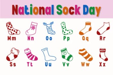 National Sock Day by Chonada — Dingbats Font — thumbnail 3