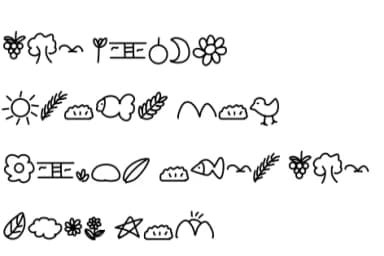 Natural by fonty88 — Dingbats Font — thumbnail 5