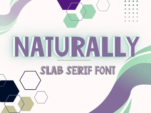 Naturally by Pukka De — Slab Serif Font