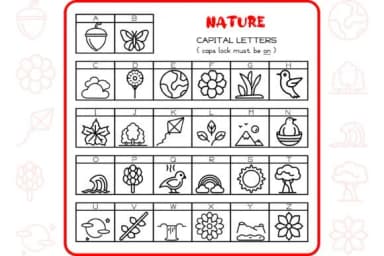 Nature Alphabet by WADLEN — Dingbats Font — thumbnail 2
