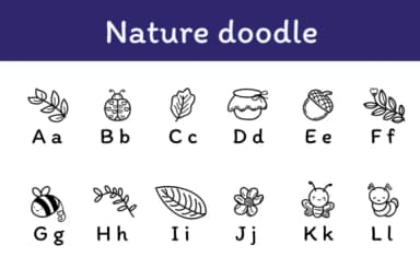 Nature Doodle by Chonada — Dingbats Font — thumbnail 2