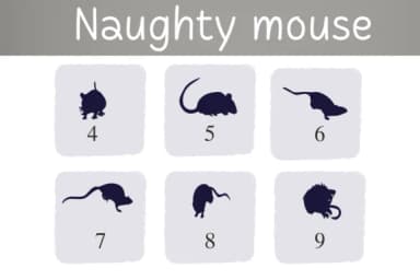 Naughty Mouse by Nongyao — Dingbats Font — thumbnail 3