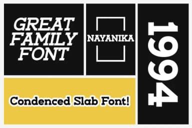Nayanika by arimatype — Slab Serif Font — thumbnail 4