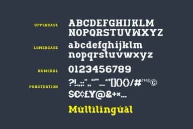 Nelka Block by Typebae — Slab Serif Font — thumbnail 8