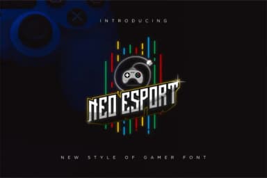 Neo Esports by Unflea Studio — Slab Serif Font — thumbnail 1