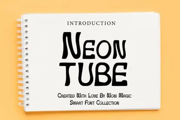 Neon Tube by Wow Magic — Slab Serif Font