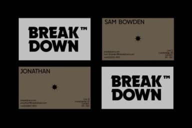 Nesia Sans by Ryan Vierra — Slab Serif Font — thumbnail 3