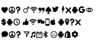 New Web Dings by GraphicsBam Fonts — Dingbats Font — thumbnail 4