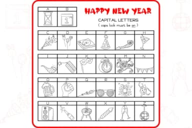 New Year by WADLEN — Dingbats Font — thumbnail 2