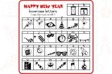 New Year by WADLEN — Dingbats Font — thumbnail 3