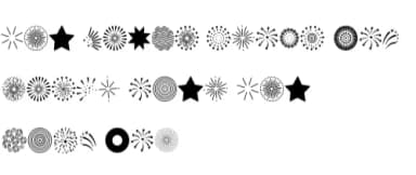 New Year by Nun Sukhwan — Dingbats Font — thumbnail 8