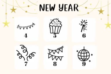 New Year by CHANOK — Dingbats Font — thumbnail 4