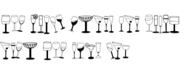 New Year Glass by Suphitchaya — Dingbats Font — thumbnail 8