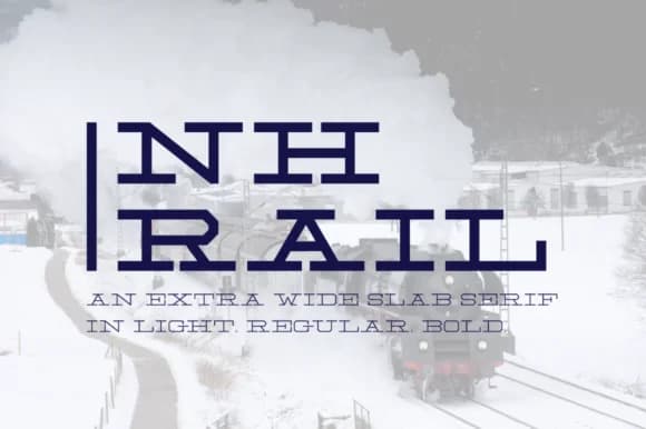 NH Rail by VonTypeCo — Slab Serif Font