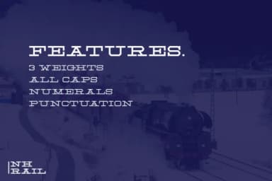 NH Rail by VonTypeCo — Slab Serif Font — thumbnail 2