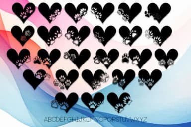 Nice Cat Paws by MOMAT THIRTYONE — Dingbats Font — thumbnail 2