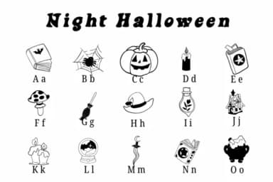 Night Halloween by Suphitchaya — Dingbats Font — thumbnail 2