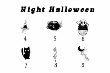 Night Halloween by Suphitchaya — Dingbats Font — thumbnail 4