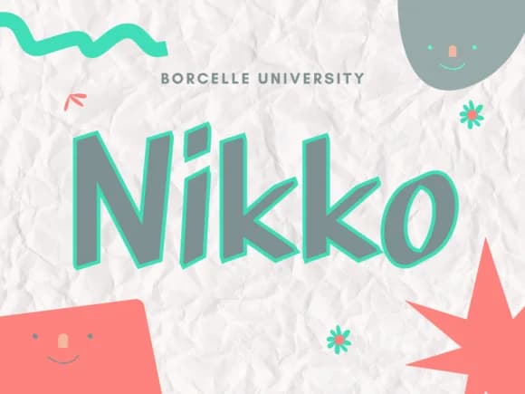 Nikko by Pukka De — Slab Serif Font